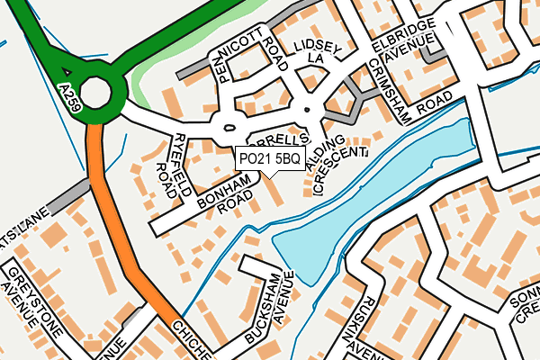 PO21 5BQ map - OS OpenMap – Local (Ordnance Survey) PO21 5BQ map - OS OpenMap – Local (Ordnance Survey)