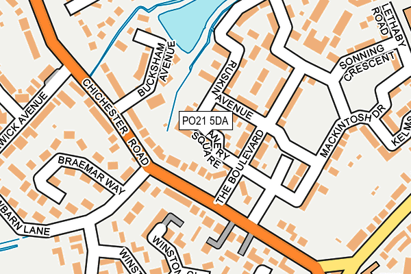PO21 5DA map - OS OpenMap – Local (Ordnance Survey) PO21 5DA map - OS OpenMap – Local (Ordnance Survey)