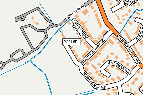 PO21 5DL map - OS OpenMap – Local (Ordnance Survey) PO21 5DL map - OS OpenMap – Local (Ordnance Survey)