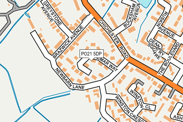 PO21 5DP map - OS OpenMap – Local (Ordnance Survey) PO21 5DP map - OS OpenMap – Local (Ordnance Survey)