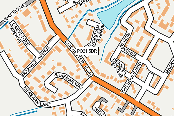 PO21 5DR map - OS OpenMap – Local (Ordnance Survey) PO21 5DR map - OS OpenMap – Local (Ordnance Survey)