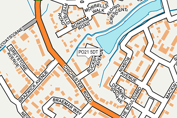 PO21 5DT map - OS OpenMap – Local (Ordnance Survey) PO21 5DT map - OS OpenMap – Local (Ordnance Survey)