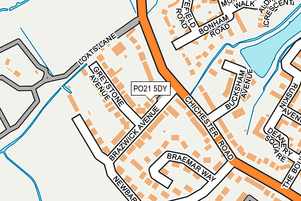 PO21 5DY map - OS OpenMap – Local (Ordnance Survey) PO21 5DY map - OS OpenMap – Local (Ordnance Survey)