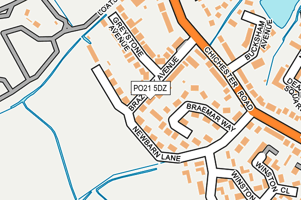 PO21 5DZ map - OS OpenMap – Local (Ordnance Survey) PO21 5DZ map - OS OpenMap – Local (Ordnance Survey)