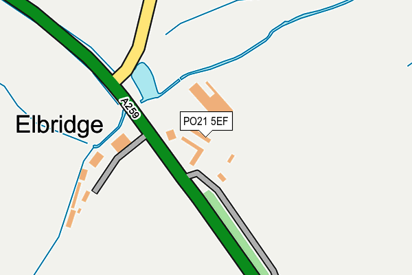 PO21 5EF map - OS OpenMap – Local (Ordnance Survey) PO21 5EF map - OS OpenMap – Local (Ordnance Survey)