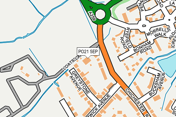 PO21 5EP map - OS OpenMap – Local (Ordnance Survey) PO21 5EP map - OS OpenMap – Local (Ordnance Survey)
