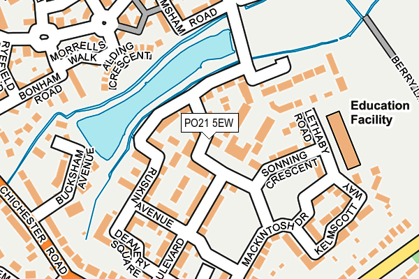 PO21 5EW map - OS OpenMap – Local (Ordnance Survey) PO21 5EW map - OS OpenMap – Local (Ordnance Survey)