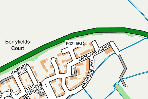 PO21 5FJ map - OS OpenMap – Local (Ordnance Survey) PO21 5FJ map - OS OpenMap – Local (Ordnance Survey)