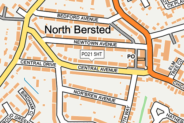 PO21 5HT map - OS OpenMap – Local (Ordnance Survey) PO21 5HT map - OS OpenMap – Local (Ordnance Survey)