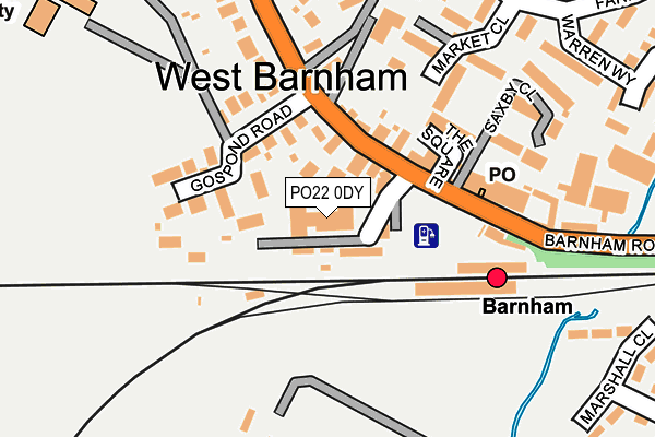 PO22 0DY map - OS OpenMap – Local (Ordnance Survey) PO22 0DY map - OS OpenMap – Local (Ordnance Survey)