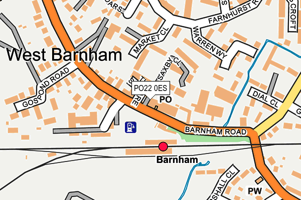 PO22 0ES map - OS OpenMap – Local (Ordnance Survey) PO22 0ES map - OS OpenMap – Local (Ordnance Survey)