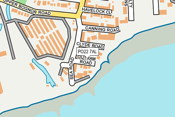 PO22 7AL map - OS OpenMap – Local (Ordnance Survey) PO22 7AL map - OS OpenMap – Local (Ordnance Survey)