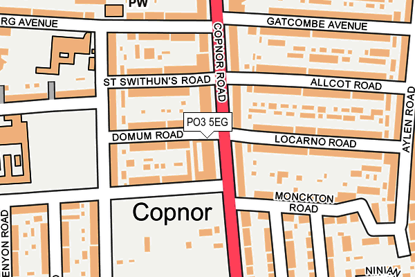 PO3 5EG map - OS OpenMap – Local (Ordnance Survey) PO3 5EG map - OS OpenMap – Local (Ordnance Survey)