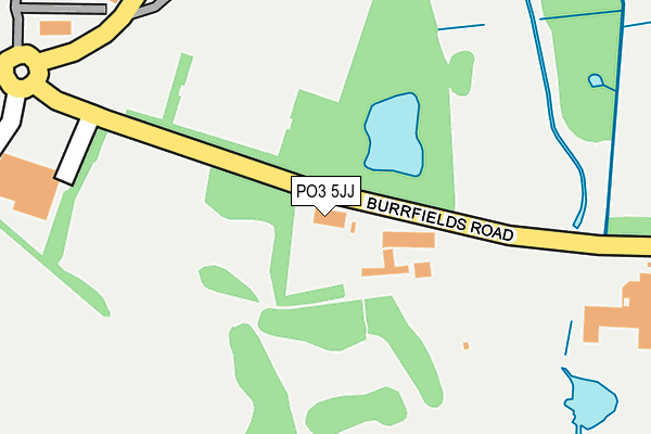 PO3 5JJ map - OS OpenMap – Local (Ordnance Survey) PO3 5JJ map - OS OpenMap – Local (Ordnance Survey)