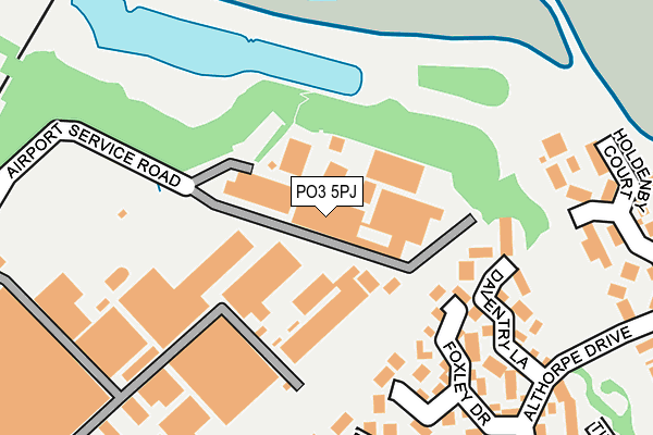 PO3 5PJ map - OS OpenMap – Local (Ordnance Survey) PO3 5PJ map - OS OpenMap – Local (Ordnance Survey)