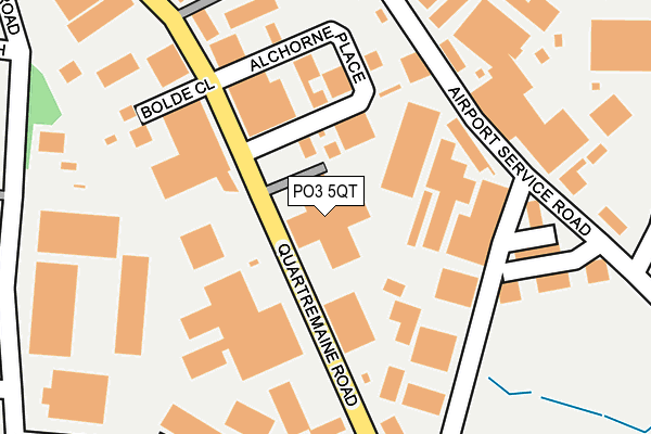 PO3 5QT map - OS OpenMap – Local (Ordnance Survey) PO3 5QT map - OS OpenMap – Local (Ordnance Survey)
