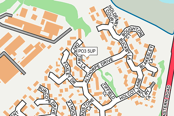 PO3 5UP map - OS OpenMap – Local (Ordnance Survey) PO3 5UP map - OS OpenMap – Local (Ordnance Survey)