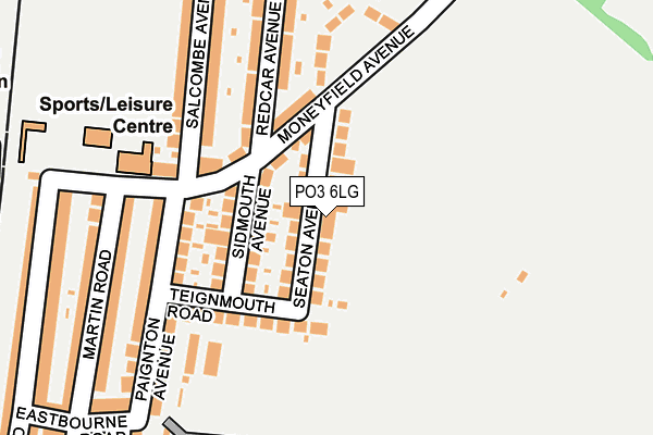 PO3 6LG map - OS OpenMap – Local (Ordnance Survey) PO3 6LG map - OS OpenMap – Local (Ordnance Survey)