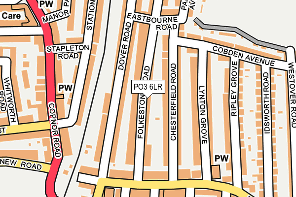 PO3 6LR map - OS OpenMap – Local (Ordnance Survey) PO3 6LR map - OS OpenMap – Local (Ordnance Survey)