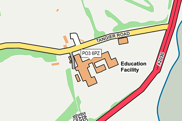 PO3 6PZ map - OS OpenMap – Local (Ordnance Survey) PO3 6PZ map - OS OpenMap – Local (Ordnance Survey)