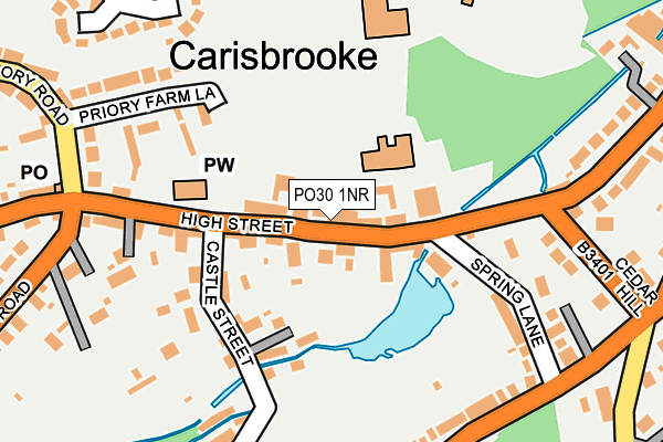 PO30 1NR map - OS OpenMap – Local (Ordnance Survey) PO30 1NR map - OS OpenMap – Local (Ordnance Survey)