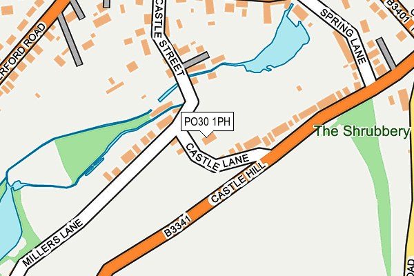 PO30 1PH map - OS OpenMap – Local (Ordnance Survey) PO30 1PH map - OS OpenMap – Local (Ordnance Survey)