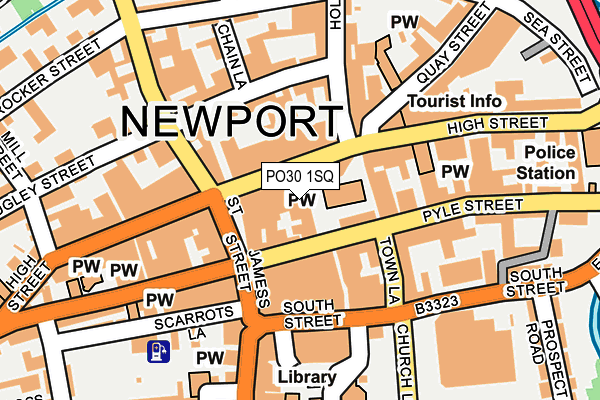 PO30 1SQ map - OS OpenMap – Local (Ordnance Survey) PO30 1SQ map - OS OpenMap – Local (Ordnance Survey)