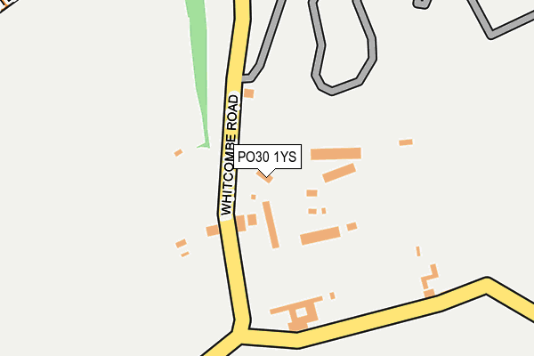 PO30 1YS map - OS OpenMap – Local (Ordnance Survey) PO30 1YS map - OS OpenMap – Local (Ordnance Survey)