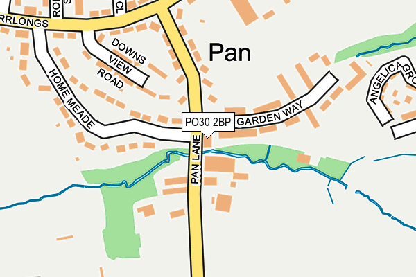 PO30 2BP map - OS OpenMap – Local (Ordnance Survey) PO30 2BP map - OS OpenMap – Local (Ordnance Survey)