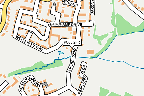 PO30 2FR map - OS OpenMap – Local (Ordnance Survey) PO30 2FR map - OS OpenMap – Local (Ordnance Survey)
