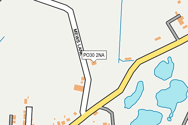 PO30 2NA map - OS OpenMap – Local (Ordnance Survey) PO30 2NA map - OS OpenMap – Local (Ordnance Survey)