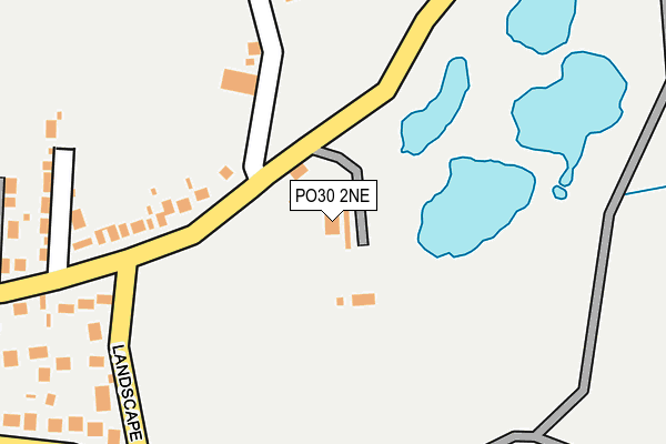 PO30 2NE map - OS OpenMap – Local (Ordnance Survey) PO30 2NE map - OS OpenMap – Local (Ordnance Survey)