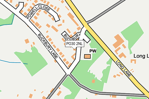 PO30 2NL map - OS OpenMap – Local (Ordnance Survey) PO30 2NL map - OS OpenMap – Local (Ordnance Survey)