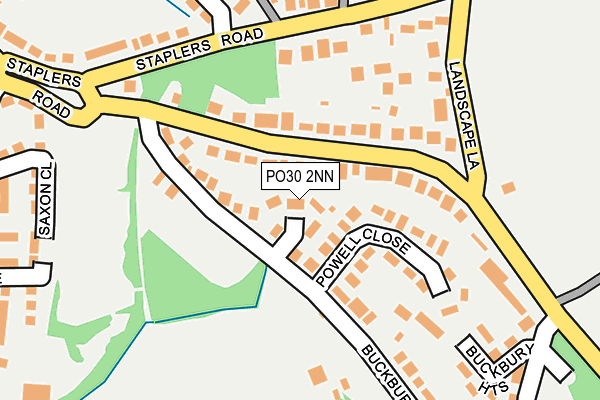 PO30 2NN map - OS OpenMap – Local (Ordnance Survey) PO30 2NN map - OS OpenMap – Local (Ordnance Survey)