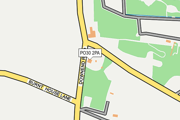 PO30 2PA map - OS OpenMap – Local (Ordnance Survey) PO30 2PA map - OS OpenMap – Local (Ordnance Survey)