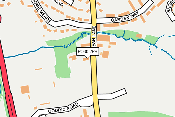 PO30 2PH map - OS OpenMap – Local (Ordnance Survey) PO30 2PH map - OS OpenMap – Local (Ordnance Survey)