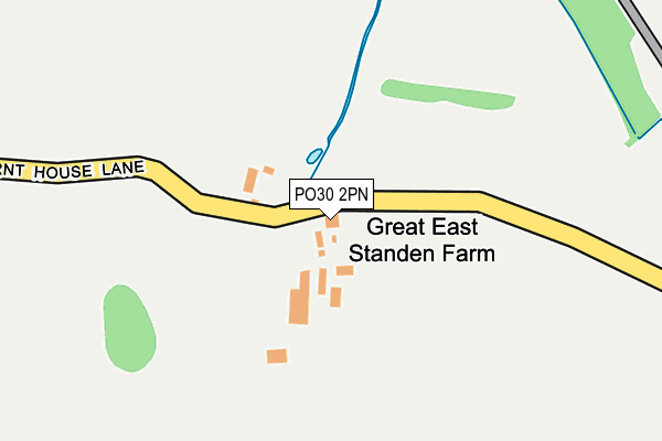 PO30 2PN map - OS OpenMap – Local (Ordnance Survey) PO30 2PN map - OS OpenMap – Local (Ordnance Survey)