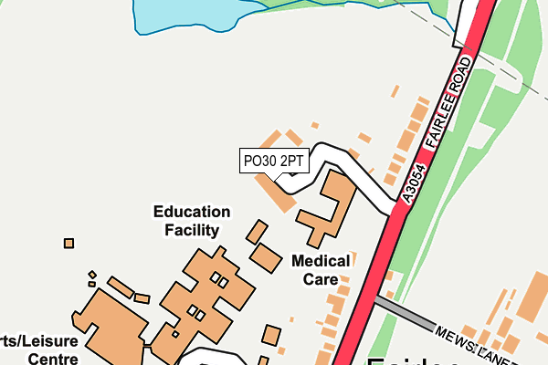 PO30 2PT map - OS OpenMap – Local (Ordnance Survey) PO30 2PT map - OS OpenMap – Local (Ordnance Survey)
