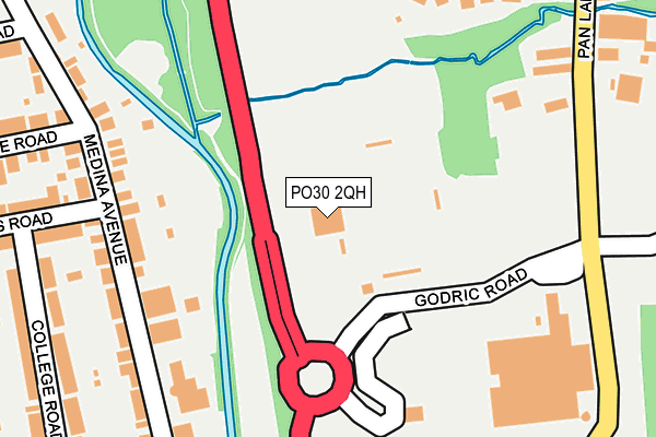 PO30 2QH map - OS OpenMap – Local (Ordnance Survey) PO30 2QH map - OS OpenMap – Local (Ordnance Survey)
