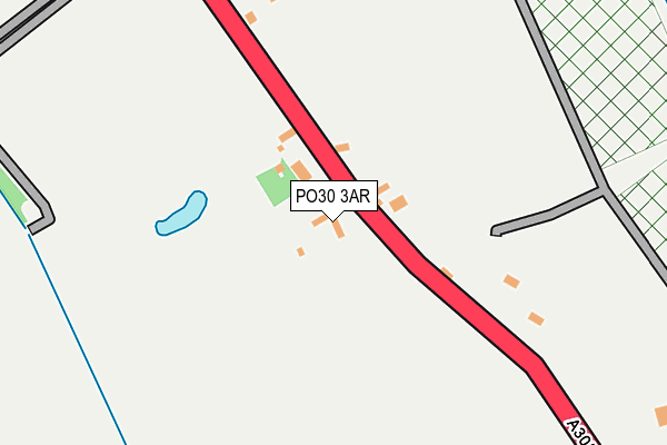 PO30 3AR map - OS OpenMap – Local (Ordnance Survey) PO30 3AR map - OS OpenMap – Local (Ordnance Survey)