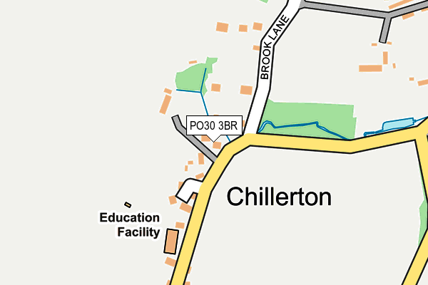 PO30 3BR map - OS OpenMap – Local (Ordnance Survey) PO30 3BR map - OS OpenMap – Local (Ordnance Survey)