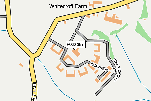 PO30 3BY map - OS OpenMap – Local (Ordnance Survey) PO30 3BY map - OS OpenMap – Local (Ordnance Survey)