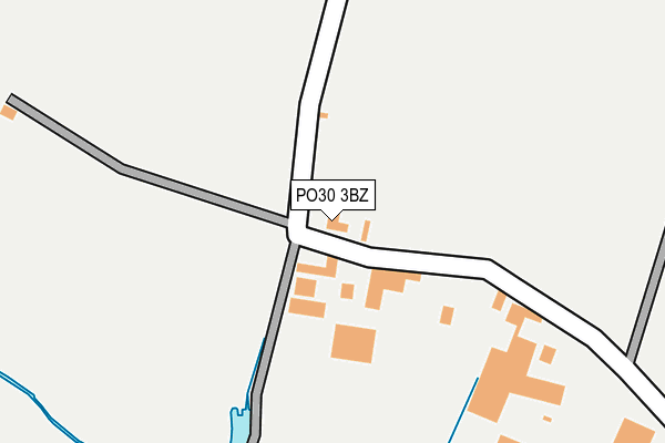 PO30 3BZ map - OS OpenMap – Local (Ordnance Survey) PO30 3BZ map - OS OpenMap – Local (Ordnance Survey)