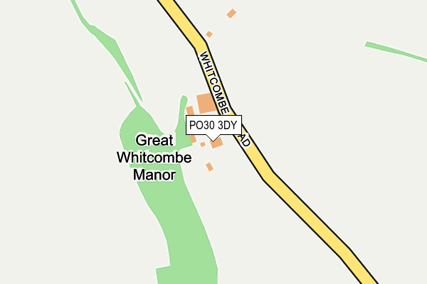 PO30 3DY map - OS OpenMap – Local (Ordnance Survey) PO30 3DY map - OS OpenMap – Local (Ordnance Survey)