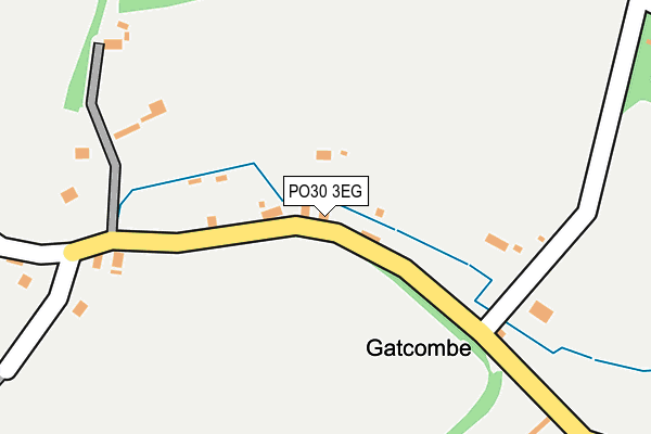 PO30 3EG map - OS OpenMap – Local (Ordnance Survey) PO30 3EG map - OS OpenMap – Local (Ordnance Survey)