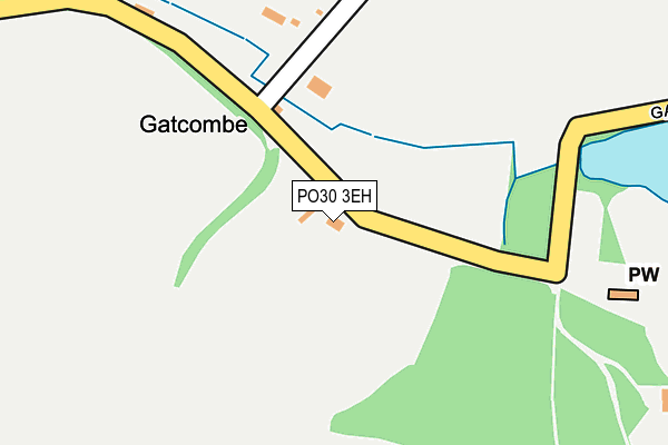 PO30 3EH map - OS OpenMap – Local (Ordnance Survey) PO30 3EH map - OS OpenMap – Local (Ordnance Survey)