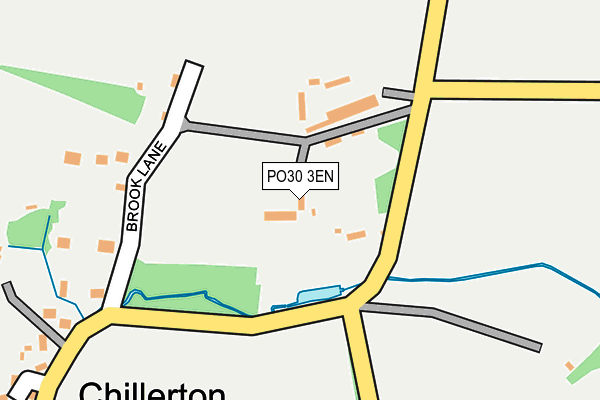 PO30 3EN map - OS OpenMap – Local (Ordnance Survey) PO30 3EN map - OS OpenMap – Local (Ordnance Survey)