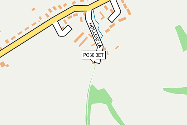 PO30 3ET map - OS OpenMap – Local (Ordnance Survey) PO30 3ET map - OS OpenMap – Local (Ordnance Survey)