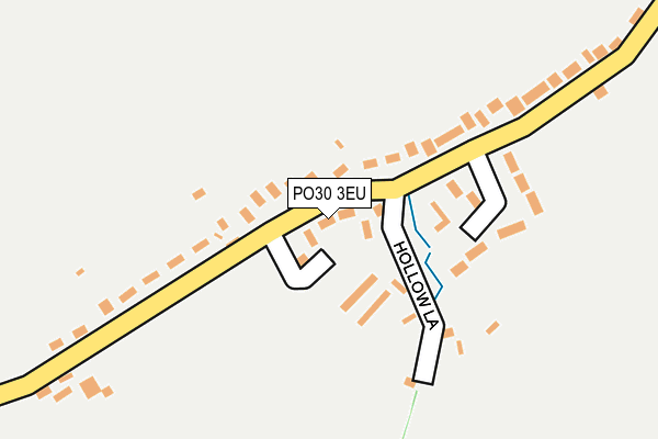 PO30 3EU map - OS OpenMap – Local (Ordnance Survey) PO30 3EU map - OS OpenMap – Local (Ordnance Survey)