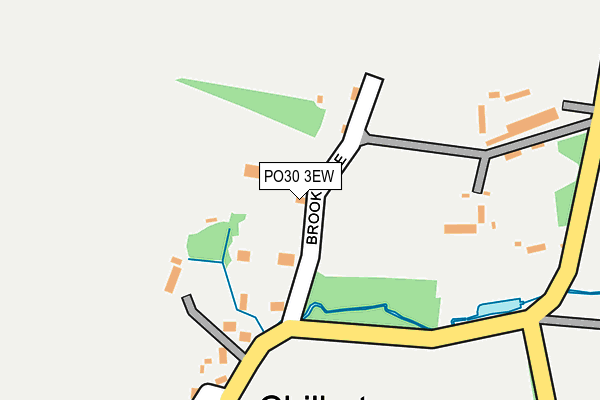 PO30 3EW map - OS OpenMap – Local (Ordnance Survey) PO30 3EW map - OS OpenMap – Local (Ordnance Survey)